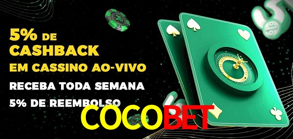 Promoções do cassino ao Vivo COCOBET